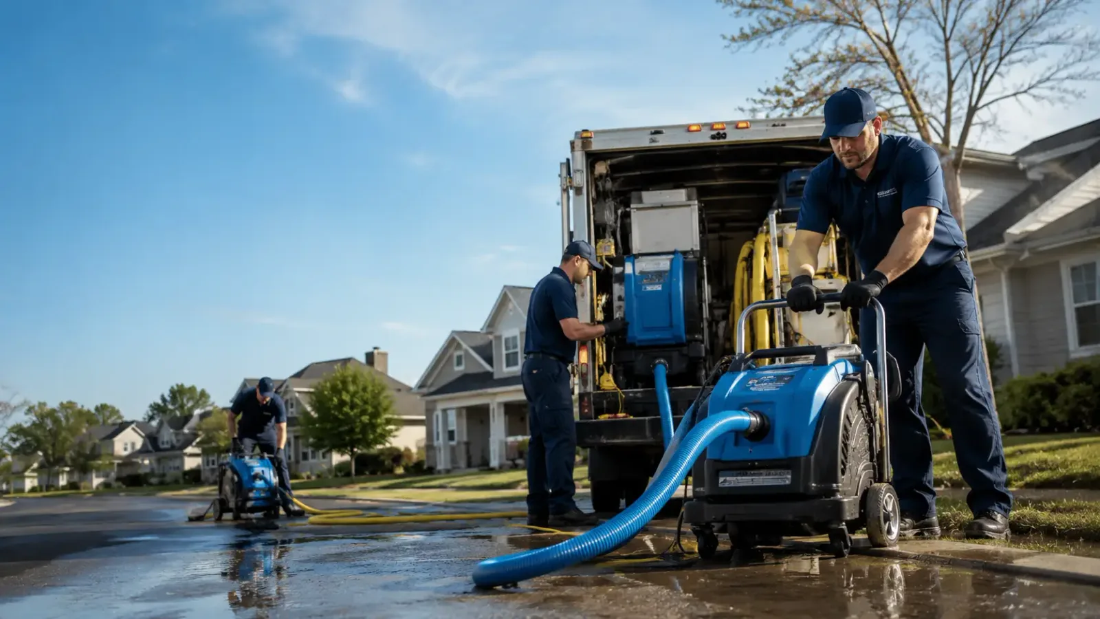 Flood Damage Cleanup in Calera, OK